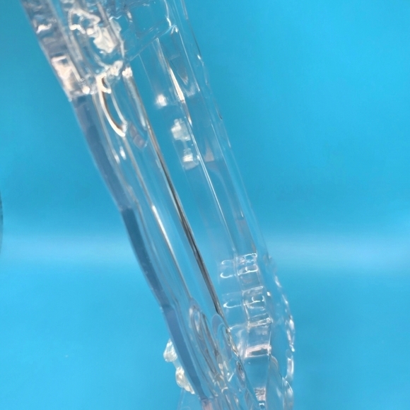 Vintage 1980's Glass Photo Frame by Mikasa for 4"x6" Photo - Picture 7 of 12